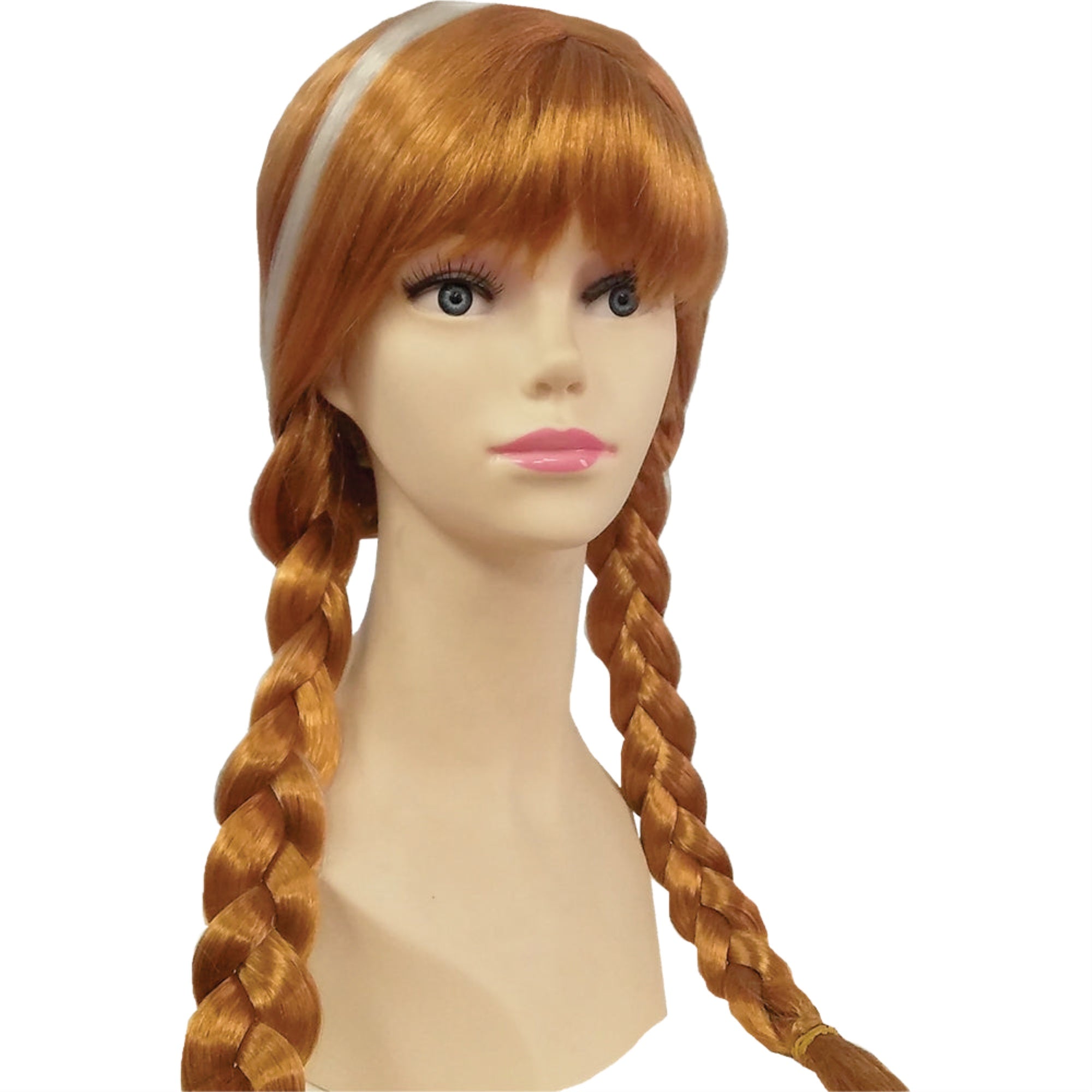 Dress Up America Kids Auburn Braided Wig