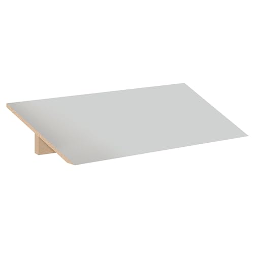 Sloping Hood - for 15 Inch Deep Designer Locker - 3 Wide - Gray