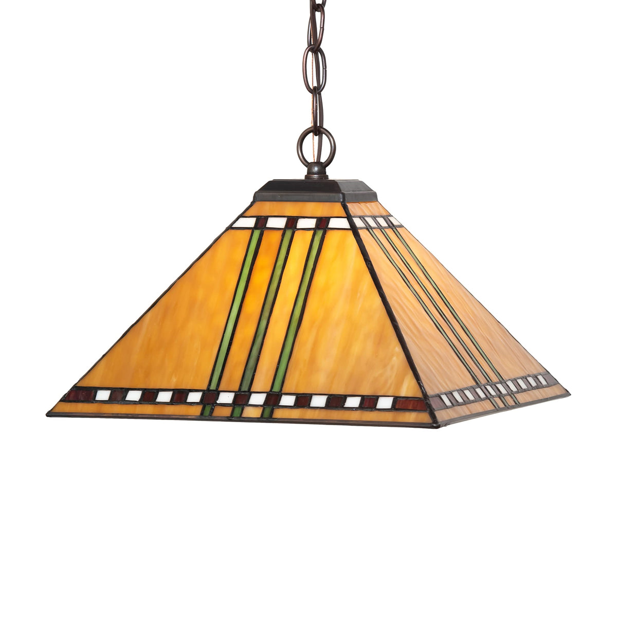 13' Square Prairie Corn Pendant