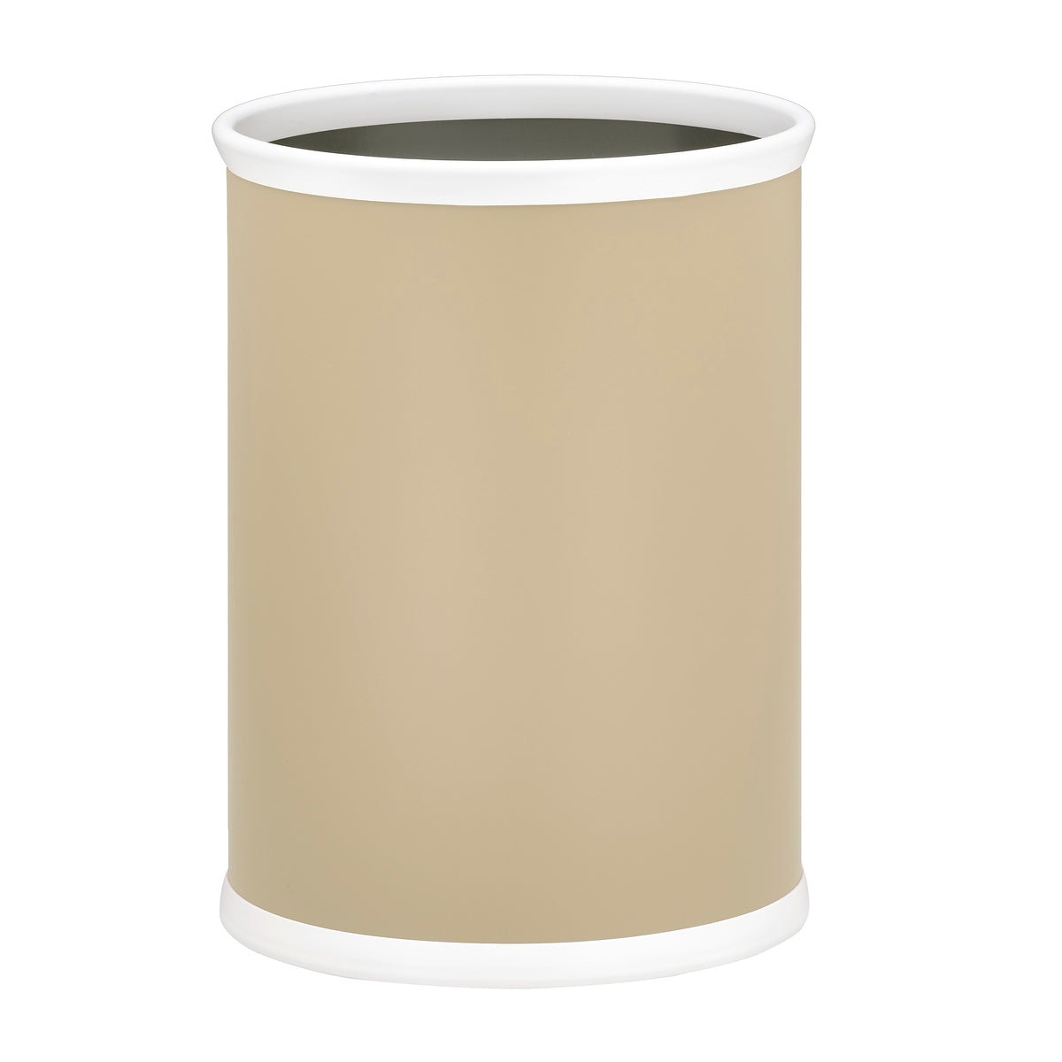 Ivory 10.75 Inches Rd. Waste Basket