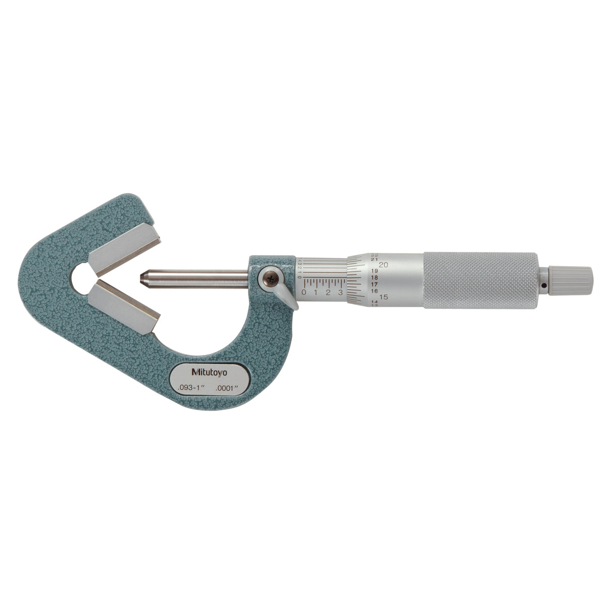 V-Anvl Mic, .09-1In, .0001In, 3F