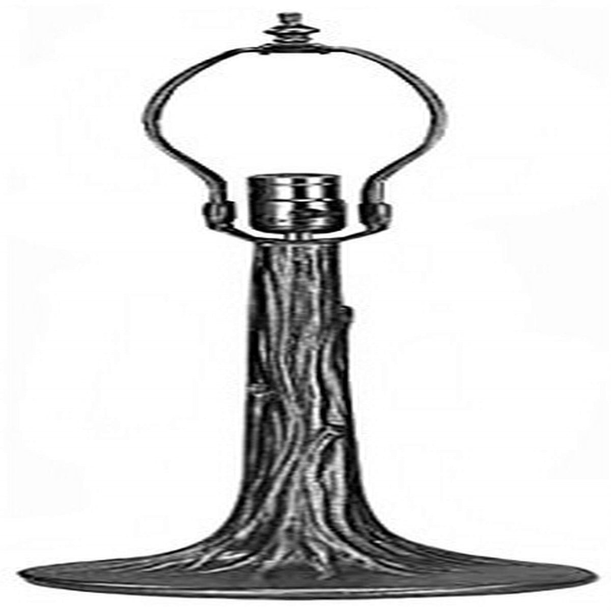14' High Tree Accent Lamp Base