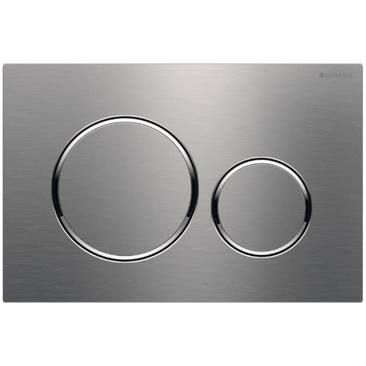 Geberit Actuator Plate Sigma20 For Dual Flush: Pvd Brushed Nickel