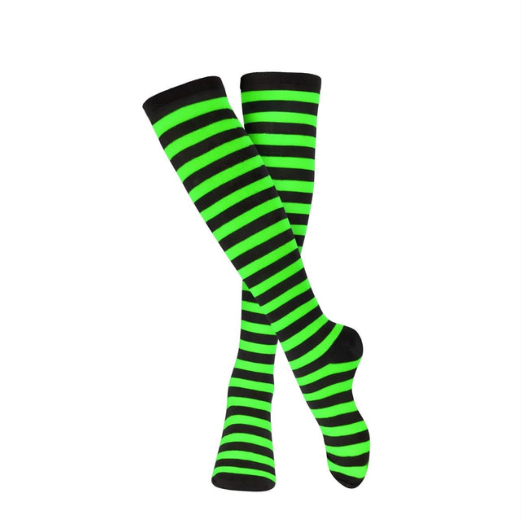Black and Green Socks - Size 12