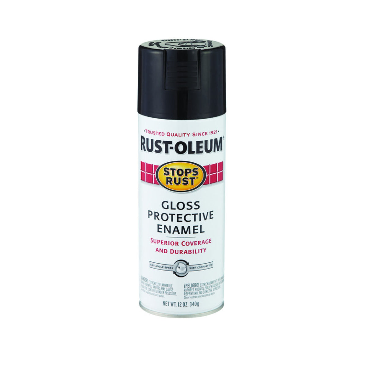 Sprypaint Glossblack12Oz (Pack Of 6)