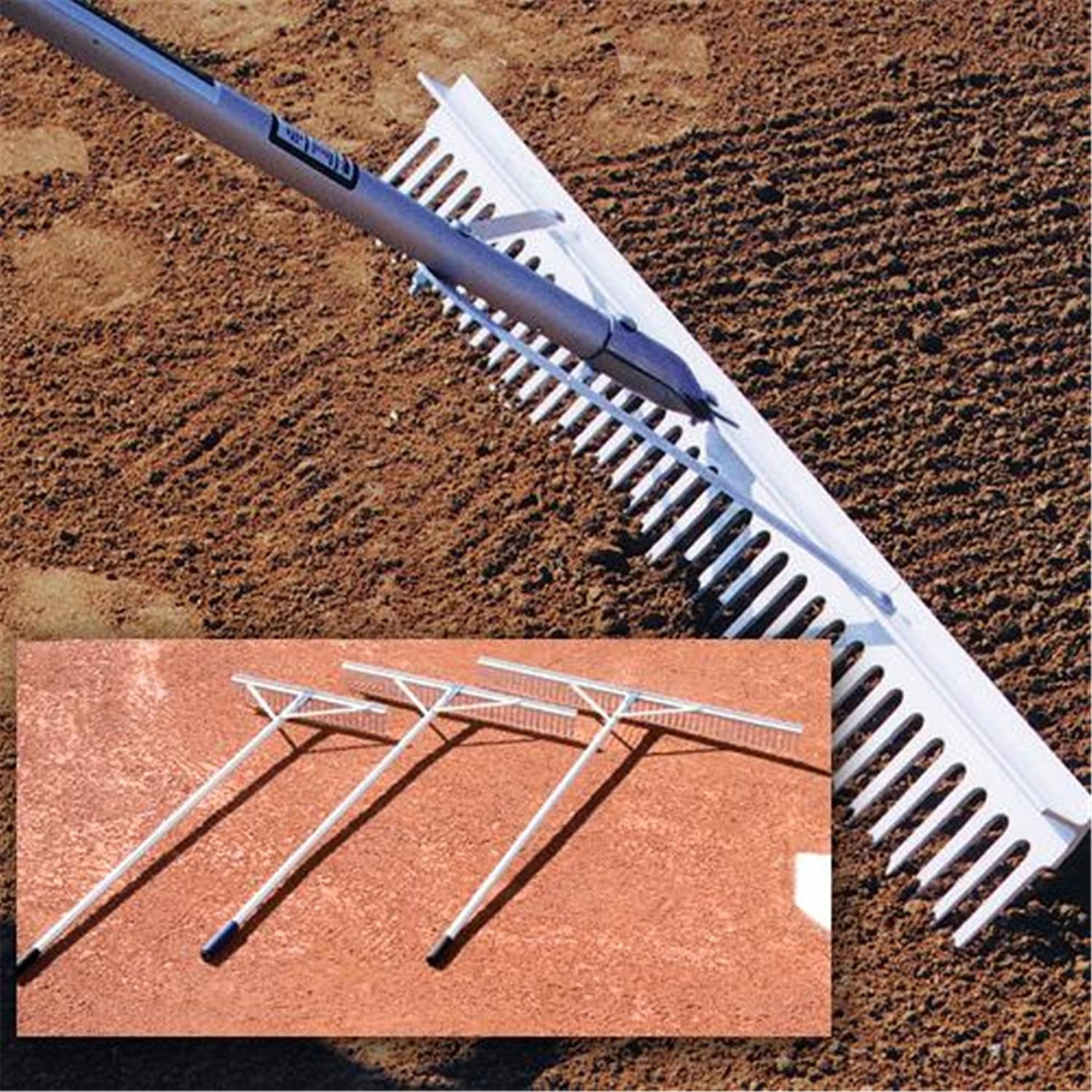 Aluminum Maintenance Rake - 48″