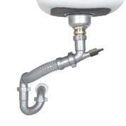 Snappy Trap 1 1/2 Drain Kit For Single Kitchen Sinks, Bar Sinks And Laundry Sinks