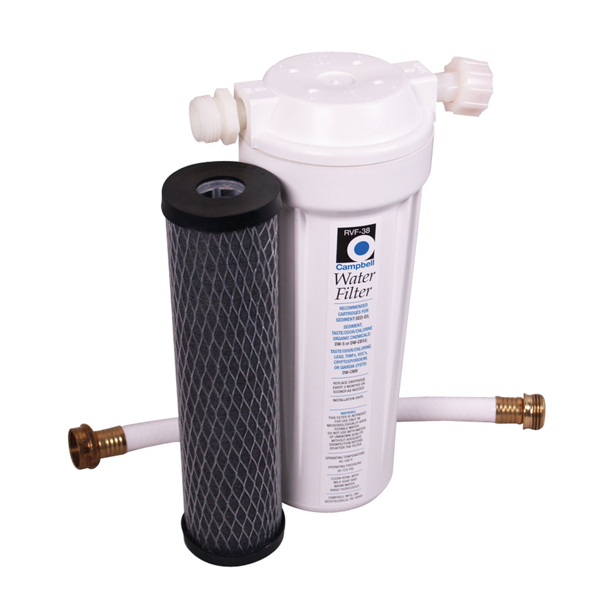 Campbell Rvf-38 Rv Pre-Tank Filter System Full Assembly