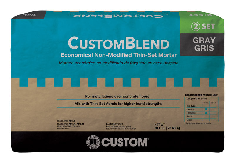Mortar Custom Gry 50#(Pack Of 1)