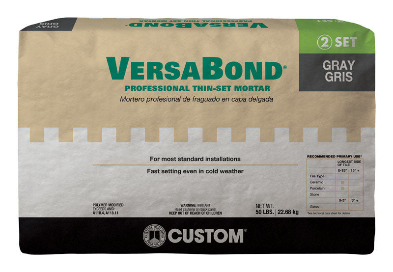 Mortar Versabond Gry 50#(Pack Of 1)