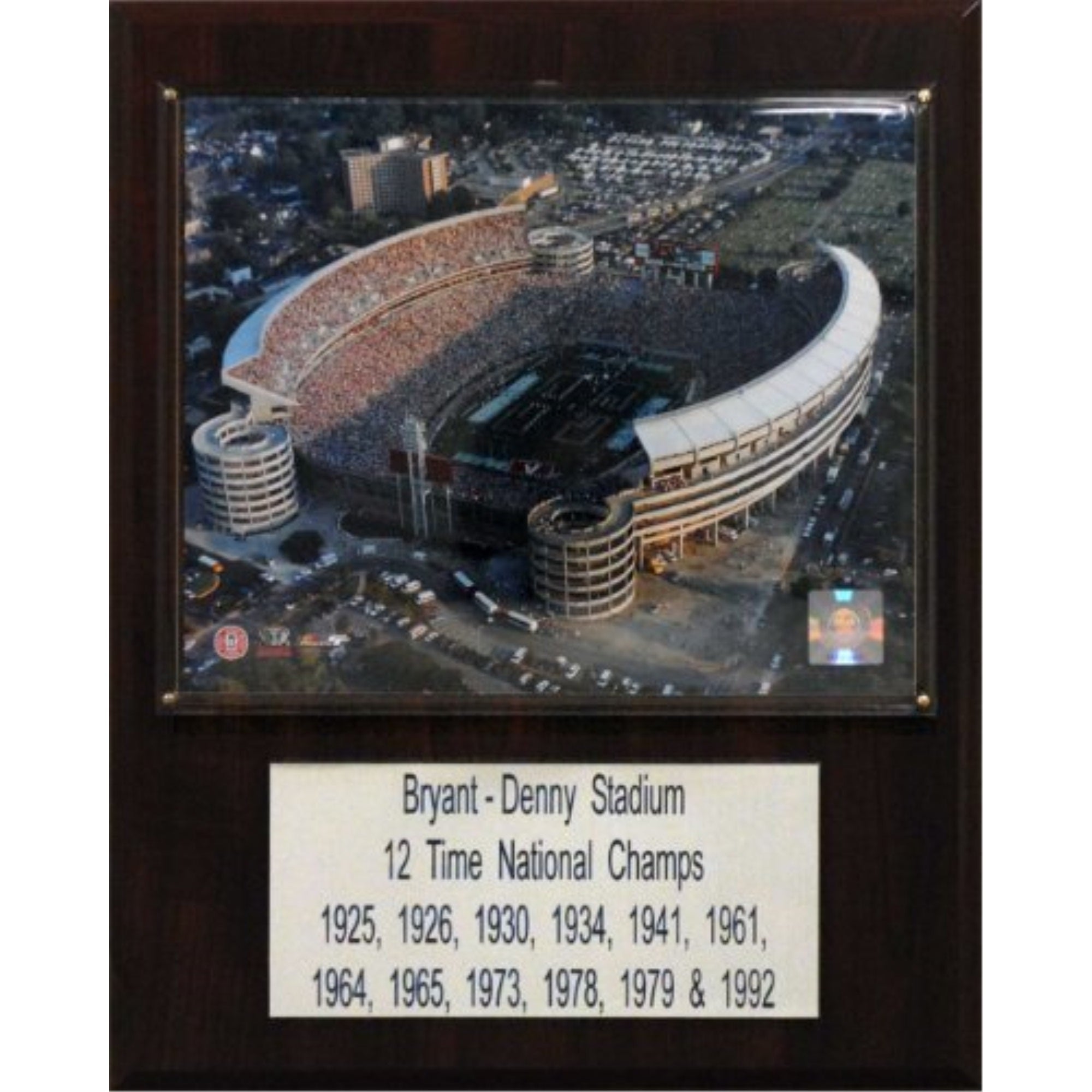 NCAA Football 12x15″ Bryant-Denny Stadium Stadium Plaque