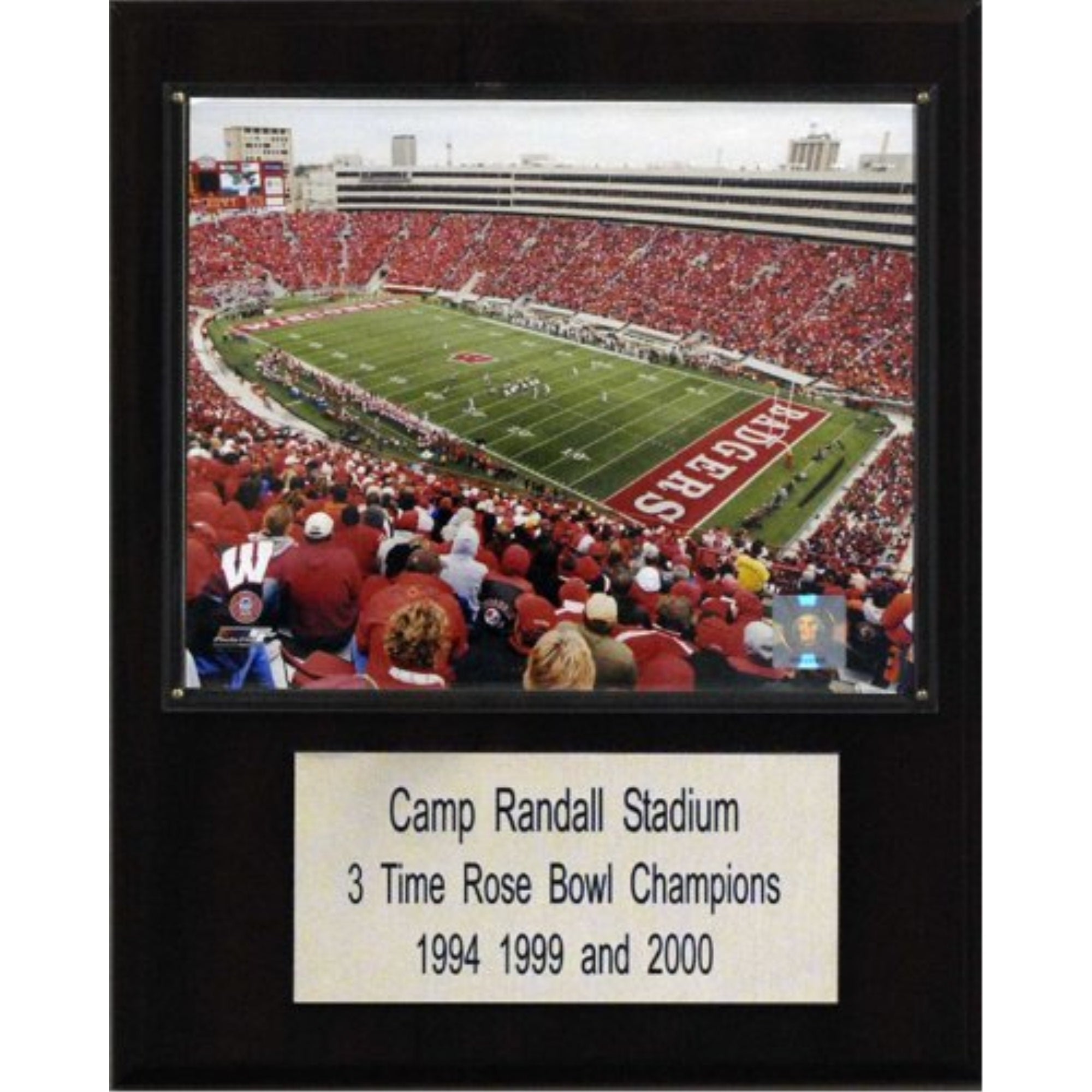 NCAA Football 12x15″ Camp Randall Stadium Stadium Plaque