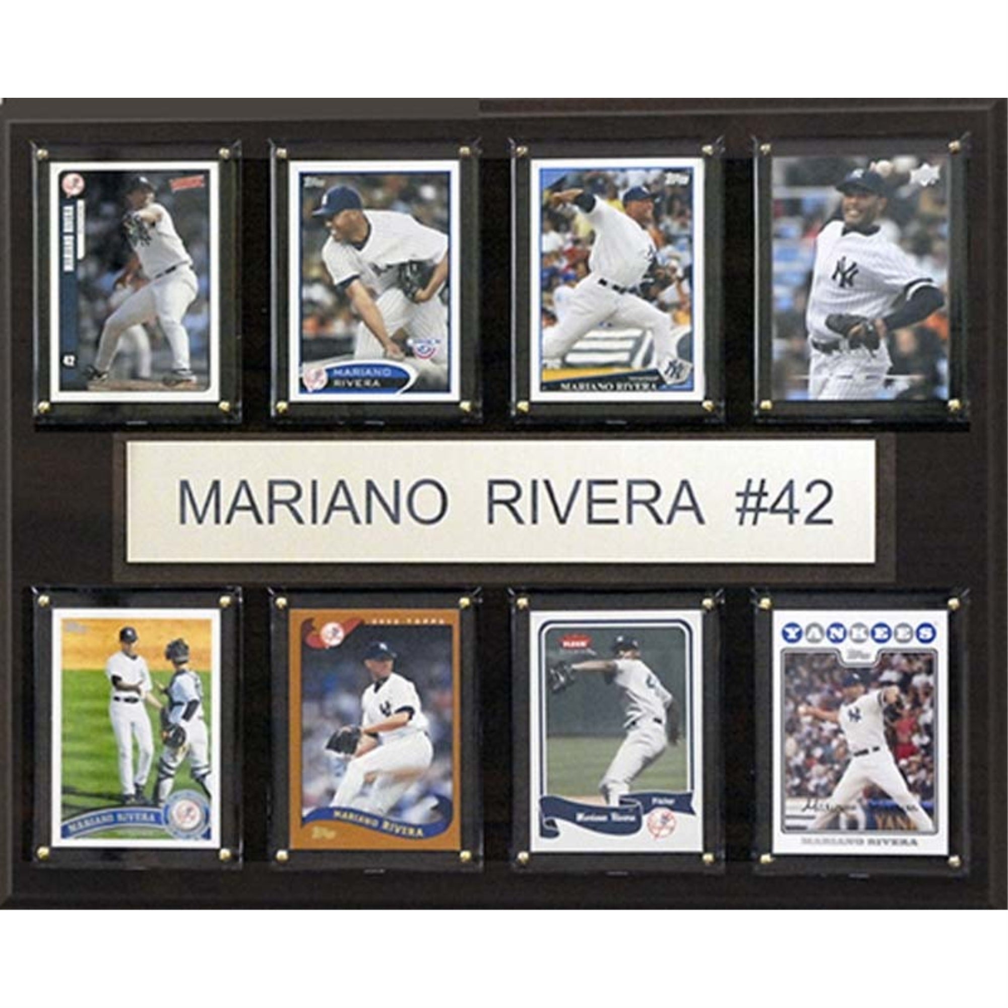 Mlb 12X15 Mariano Rivera New York Yankees 8-Card Plaque