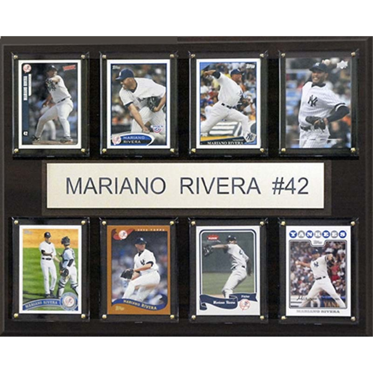 Mlb 12X15 Mariano Rivera New York Yankees 8-Card Plaque