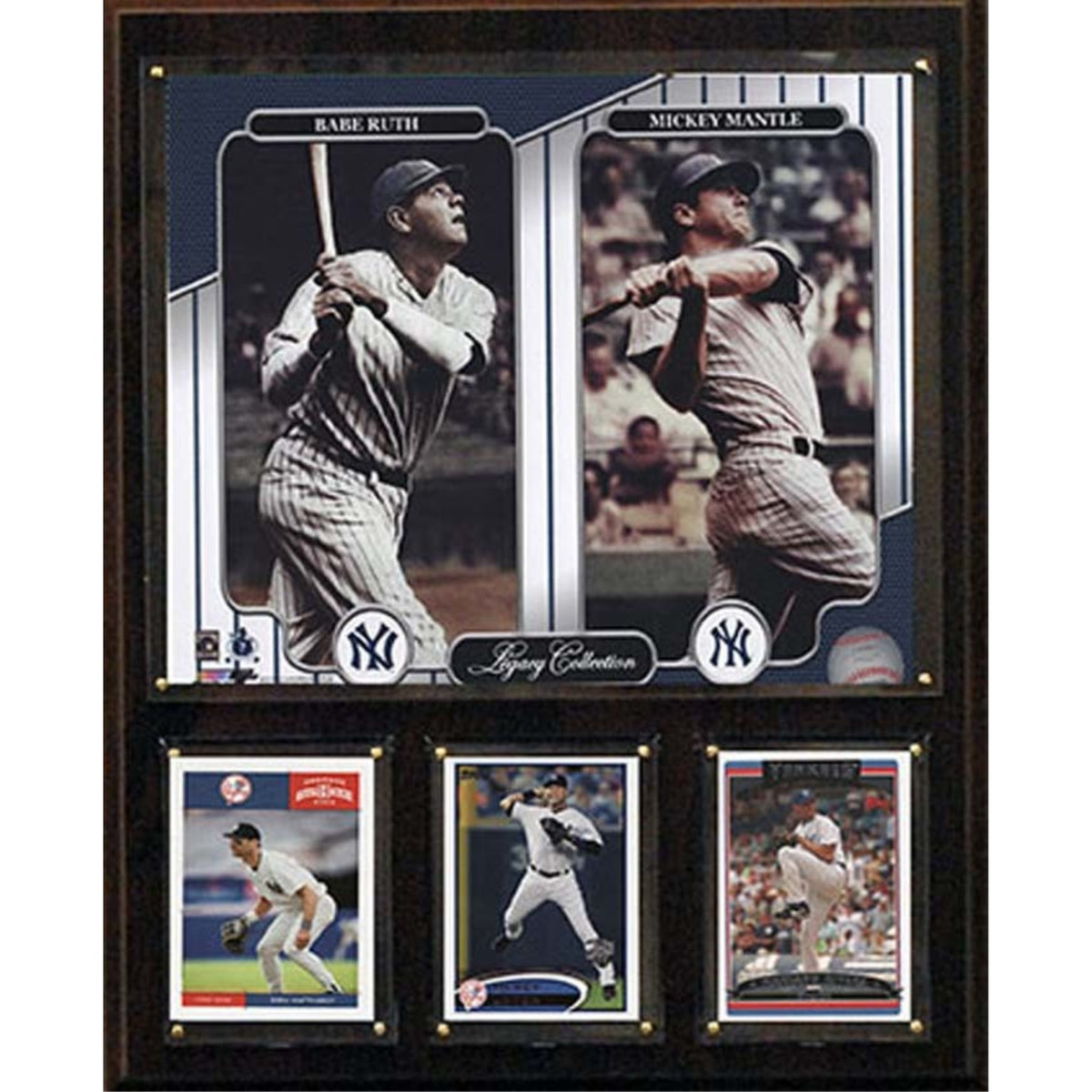 Mlb 12X15 Mantle-Ruth New York Yankees Legacy Collection Plaque
