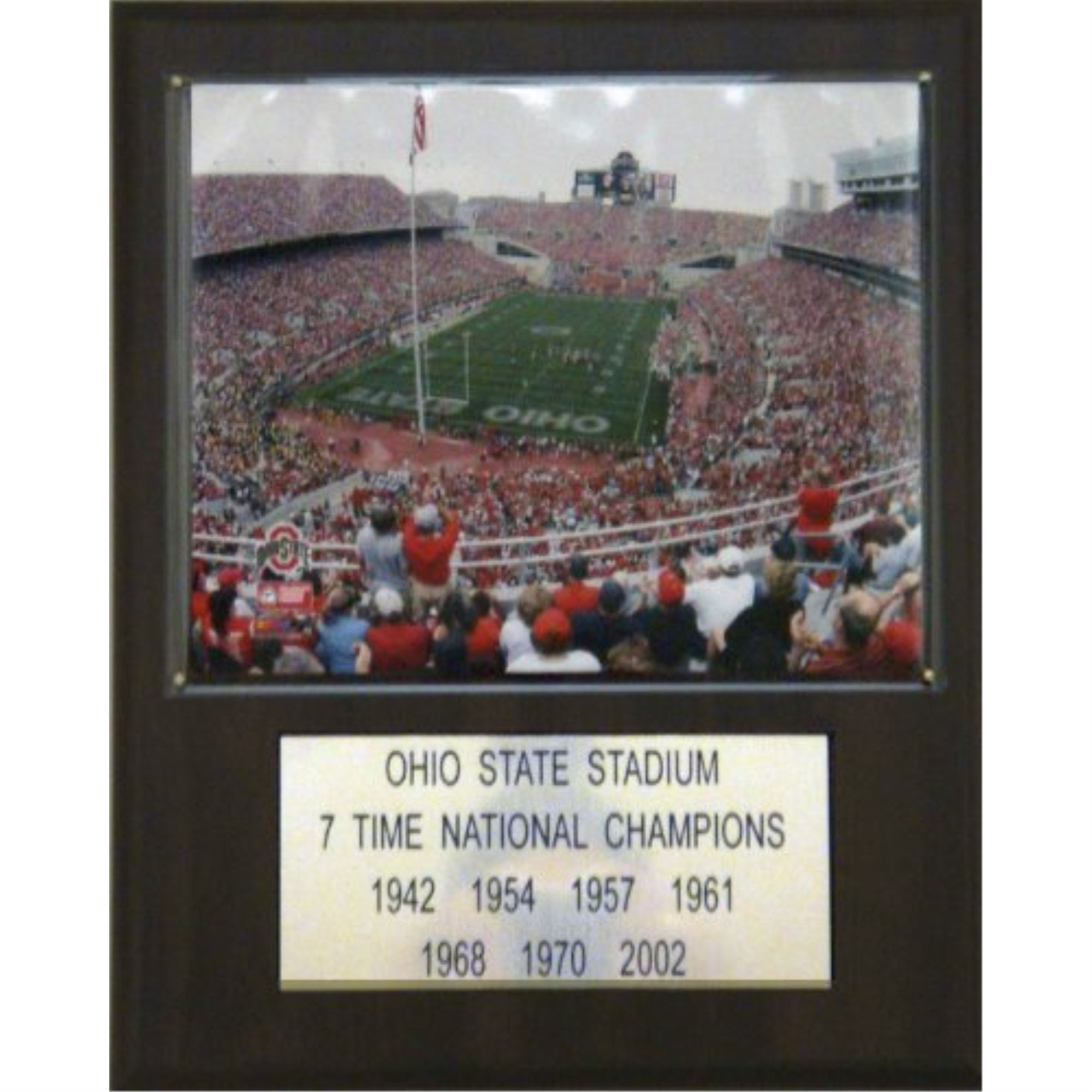 NCAA Football 12x15″ Ohio Stadium Stadium Plaque