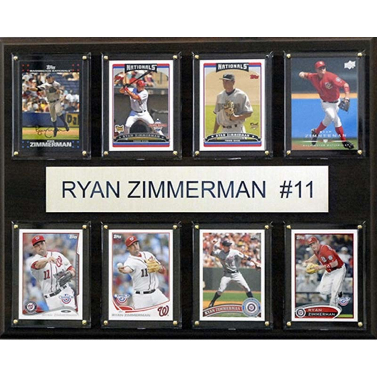 Mlb 12X15 Ryan Zimmerman Washington Nationals 8-Card Plaque