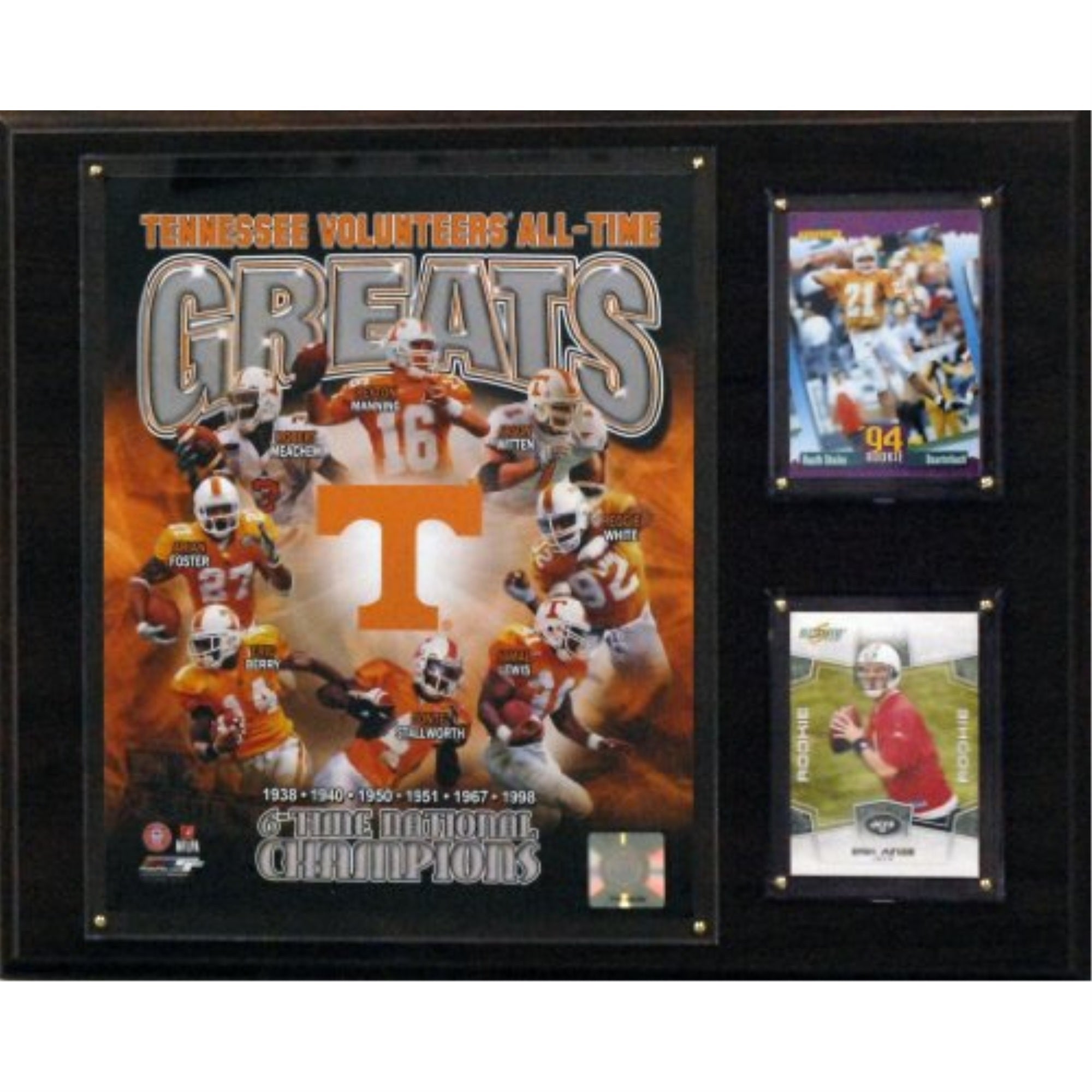 NCAAF 12x15″ Tennessee Volunteers All-Time Greats Photo Plaque