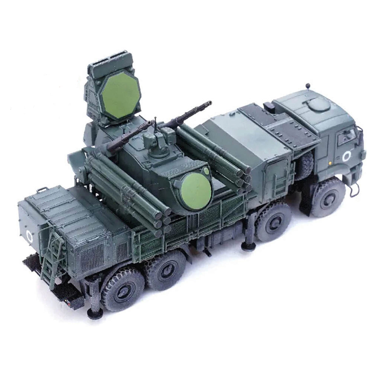 Pantsir S1 96K6 Self-Propelled Air Defense Weapon System 'Ukraine War' Russian Army 'Armor Premium' Series 1/72 Diecast Model By Panzerkampf