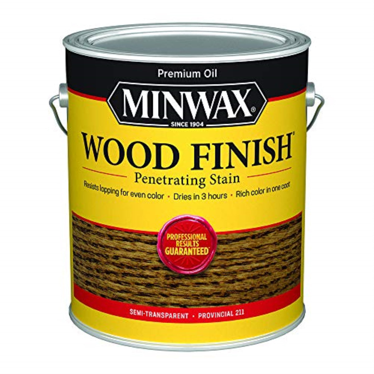 1233345 Penetrt Stain Provi 1Gl Minwax Wood Finish 250 Voc Compliant Semi-Transparent Provincial Oil-Based Penetrating Wood Stai