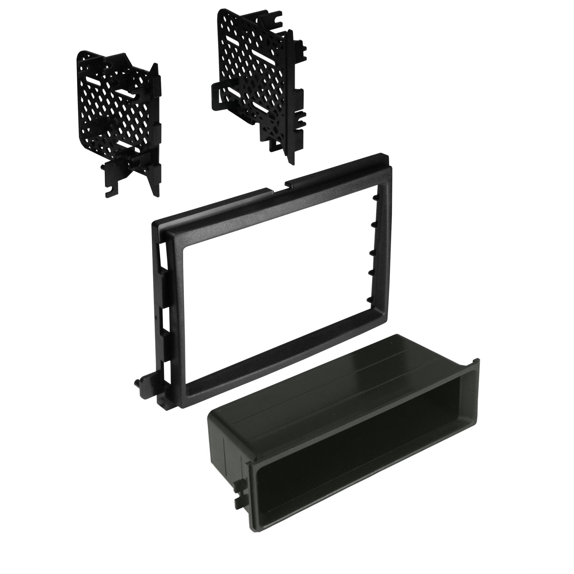 Single Iso With Pocket Or Double Din Kit For 2004-2015 Ford, Lincoln, Mazda, Mercury