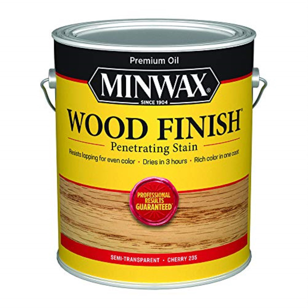 1234418 Minwax Stain Voc Glchery Minwax Wood Finish 250 Voc Compliant Semi-Transparent Cherry Oil-Based Penetrating Wood Stain 1