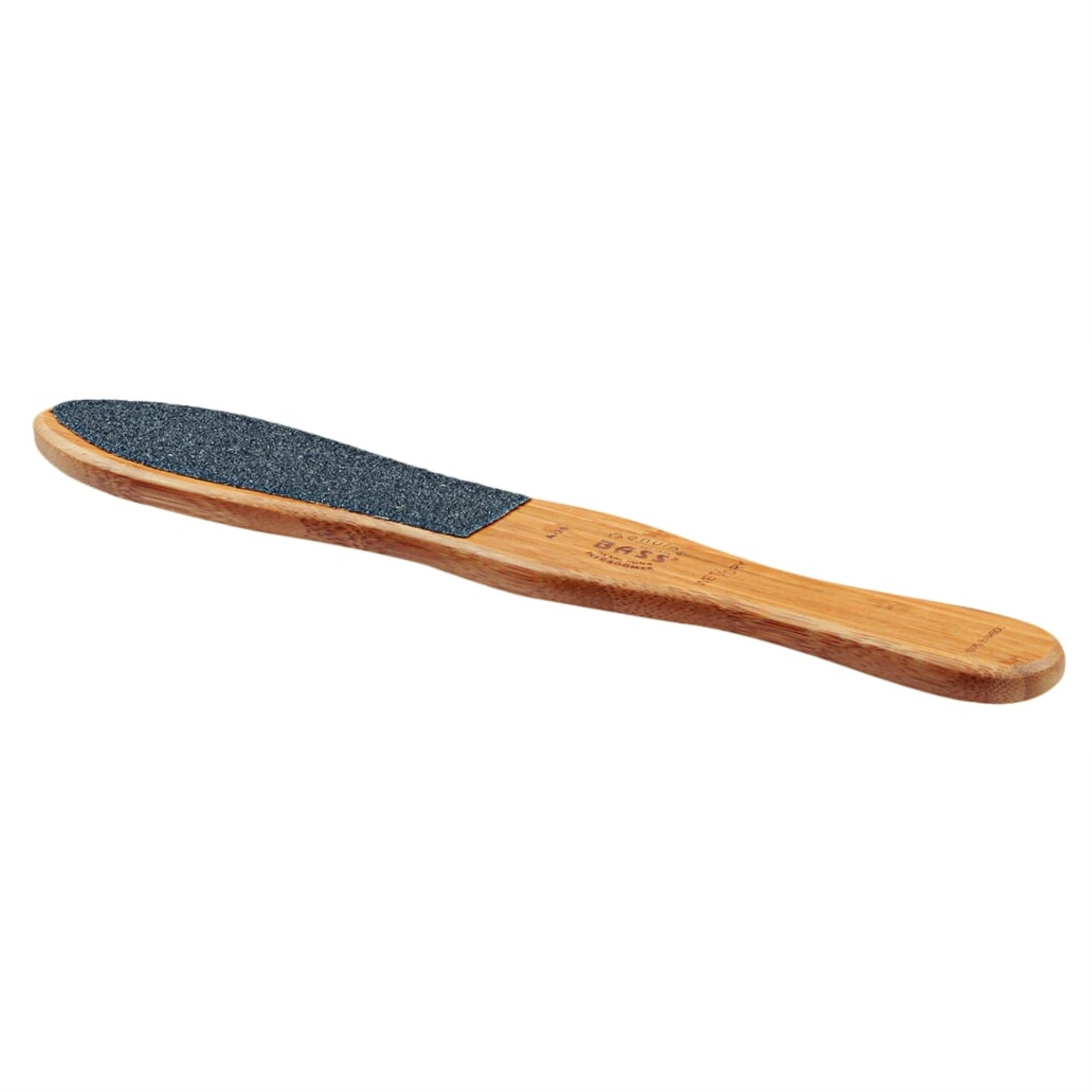 Bass Brushes- Pad Buffer (Pure Bamboo Handle/ Dark Finish)