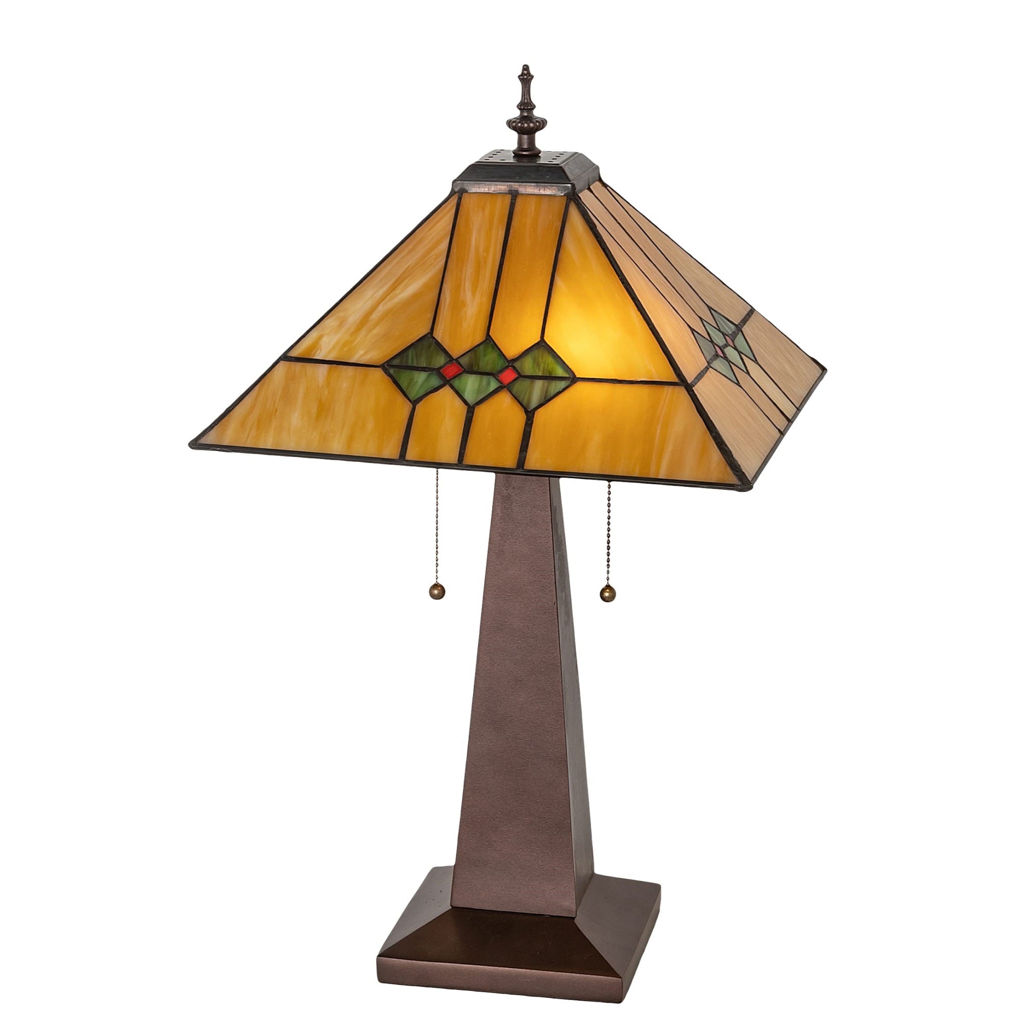 24' High Martini Mission Table Lamp