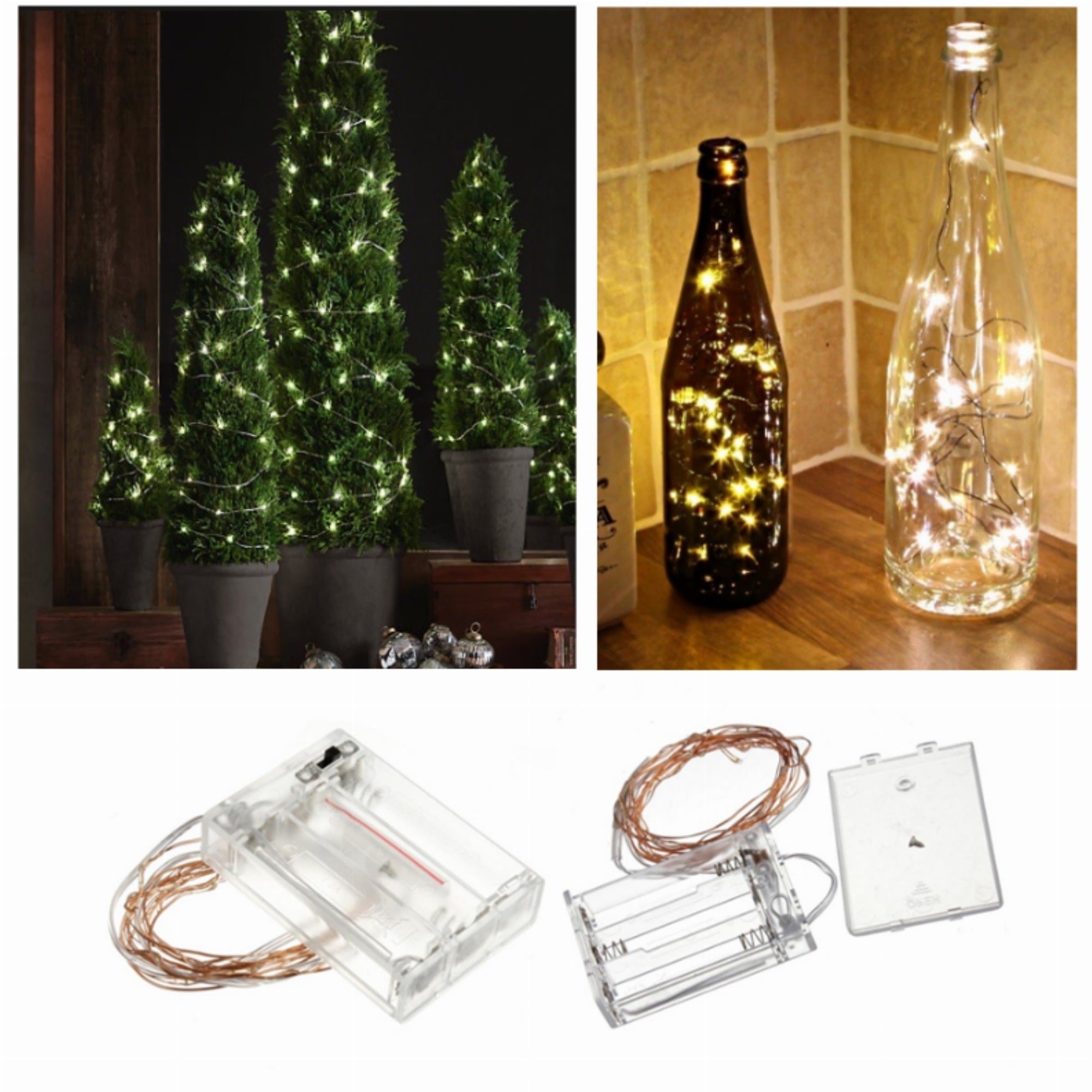 Sheeny Shiny 40 Mini Fiery Led Lights In 2 Packs Of 20