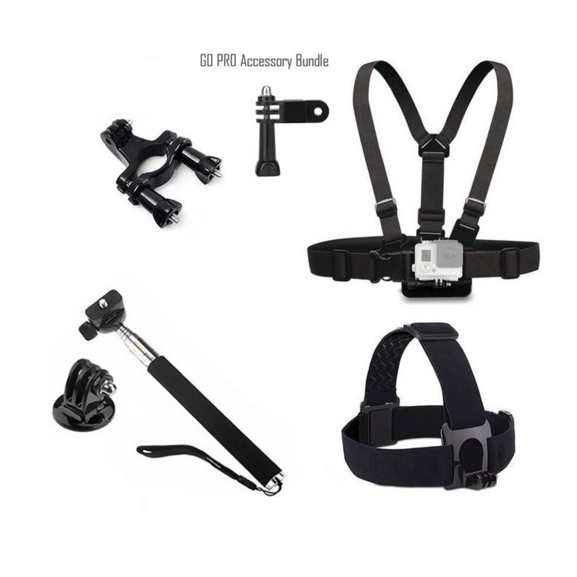 Go Pro Hd Camera Accessory 4 Piece Bundle For Hero