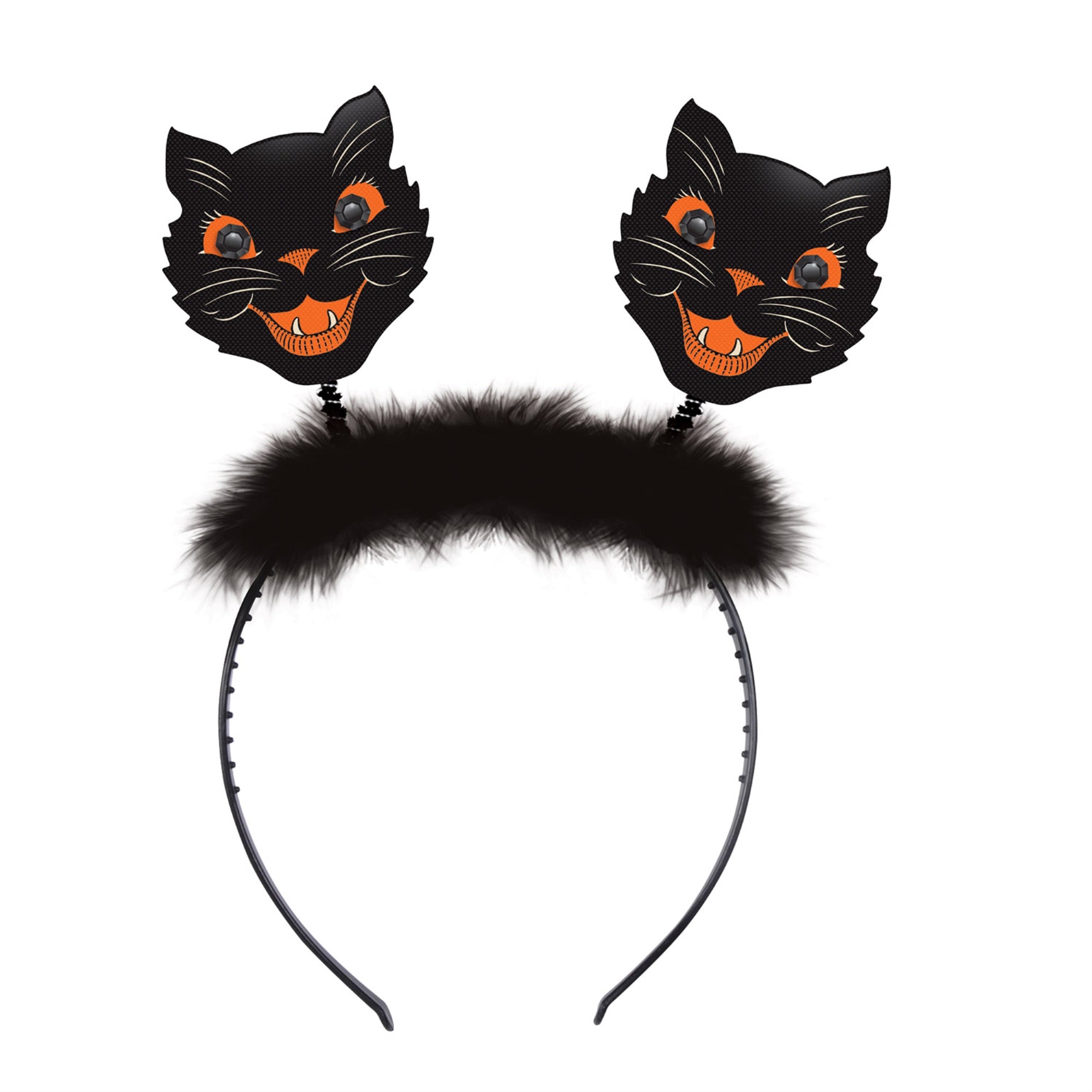 Vintage Halloween Cat Boppers, (Pack Of 12)