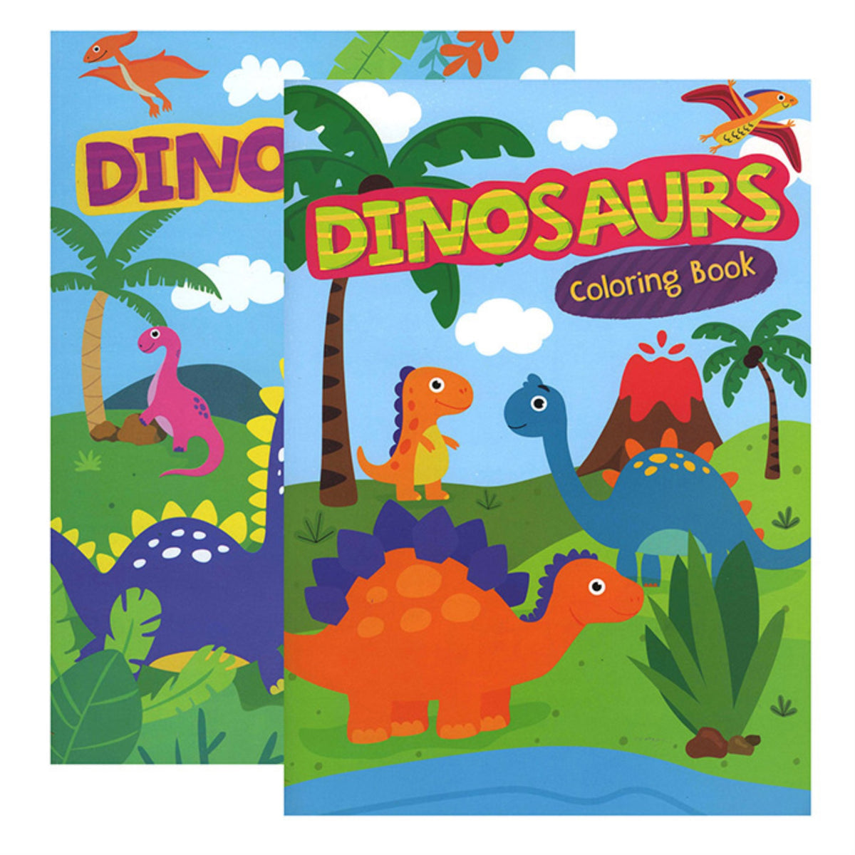 Dinosaurs Coloring & Activity Book