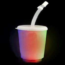 Color Changing Cup with Straw