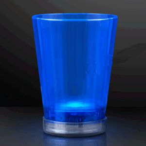 Light Up Shot Glass Blue
