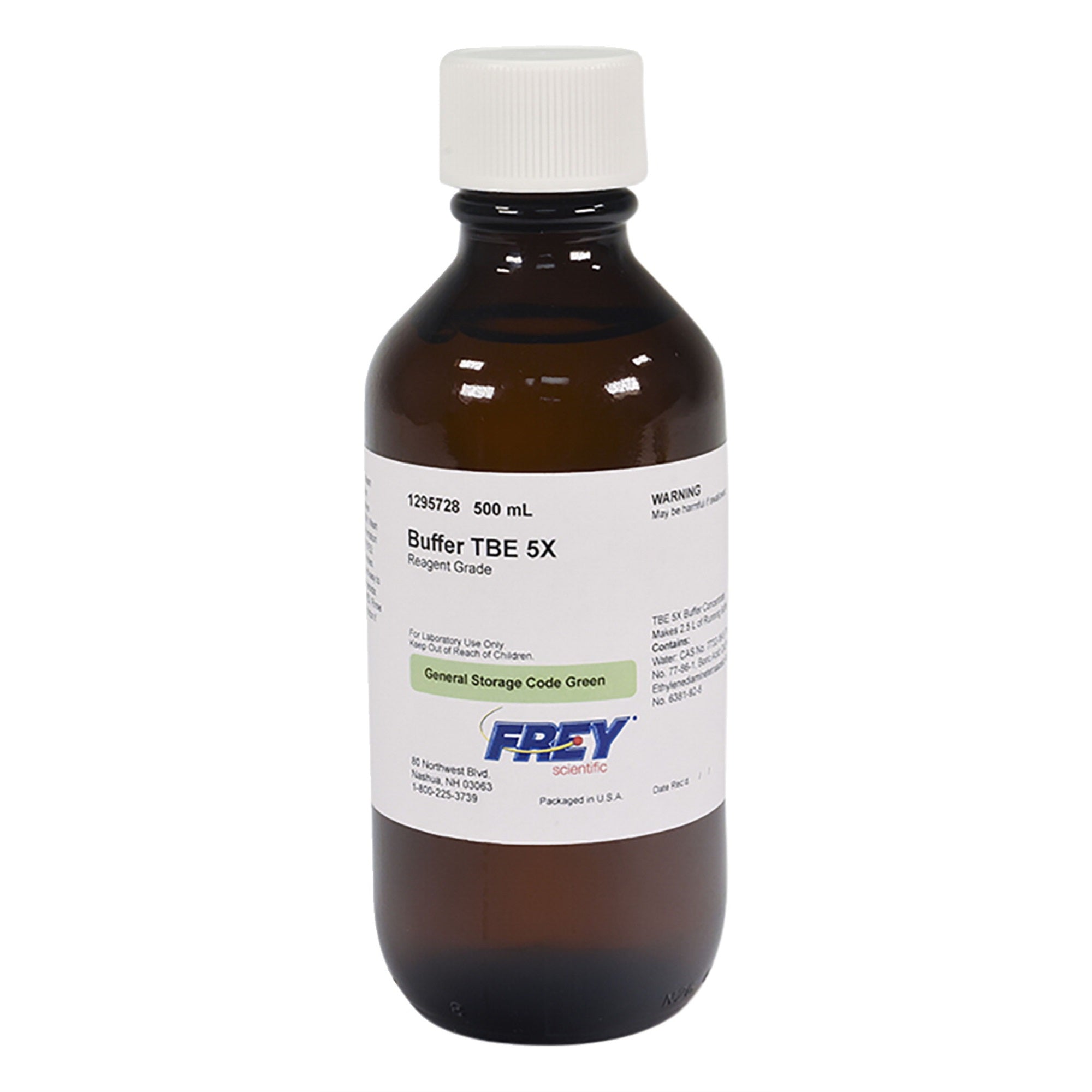 Frey Scientific Tris Borate Edta (Tbe) Electrophoresis Buffer, 500 Ml, Reagent Grade