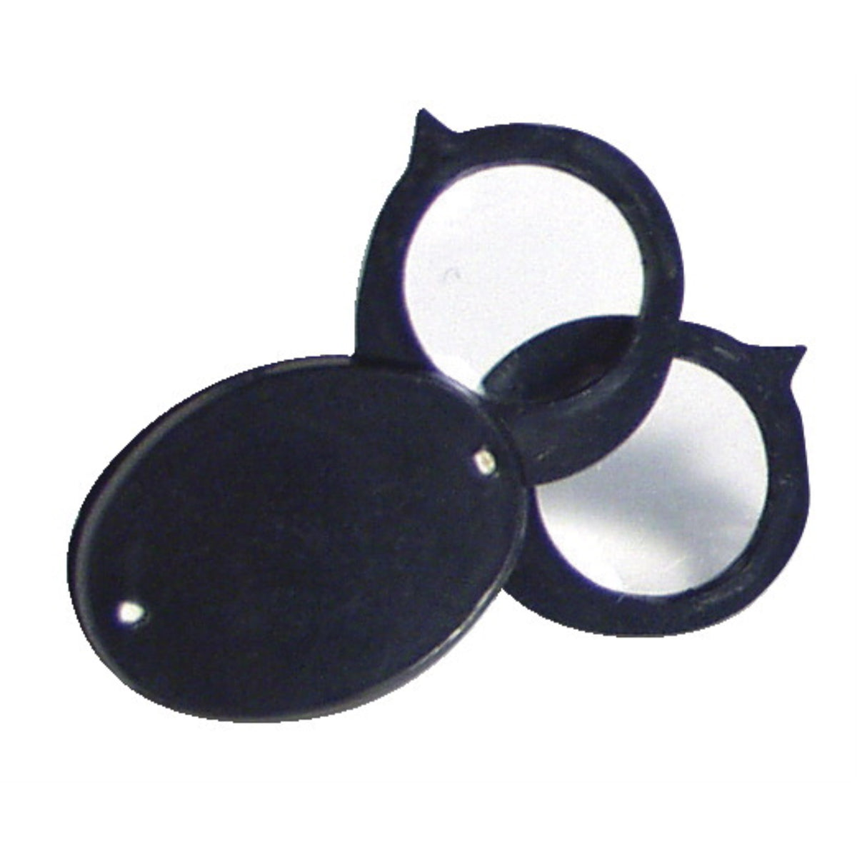 Delta Education Folding Pocket Magnifier - Double Lens - 10X Magnification