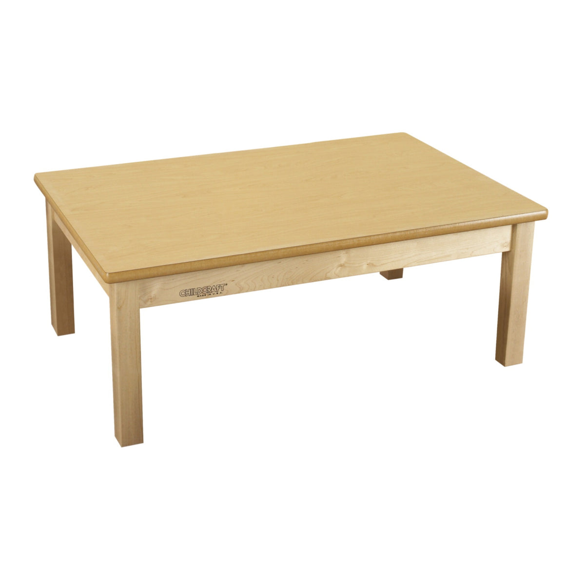 Childcraft Wood Table, Laminate Top, Rectangle, 30 X 60 X 20 Inches