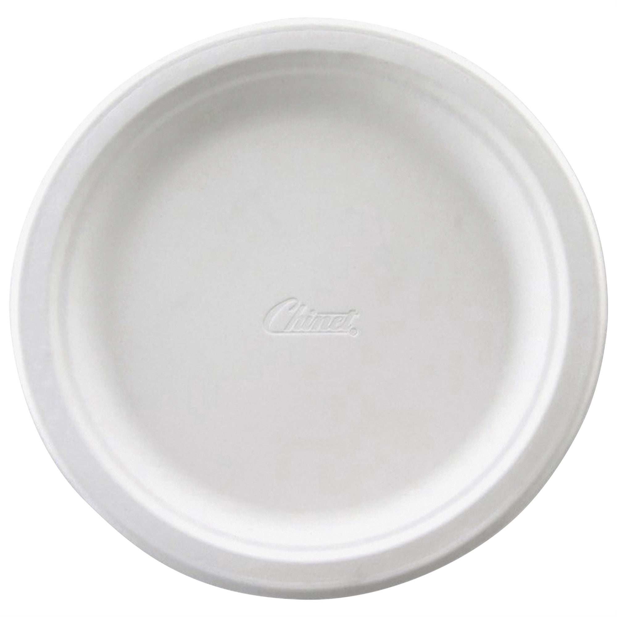 Huhtamaki Chinet Premium Fiber Tableware, 8-3/4 Inches, White, Pack Of 125
