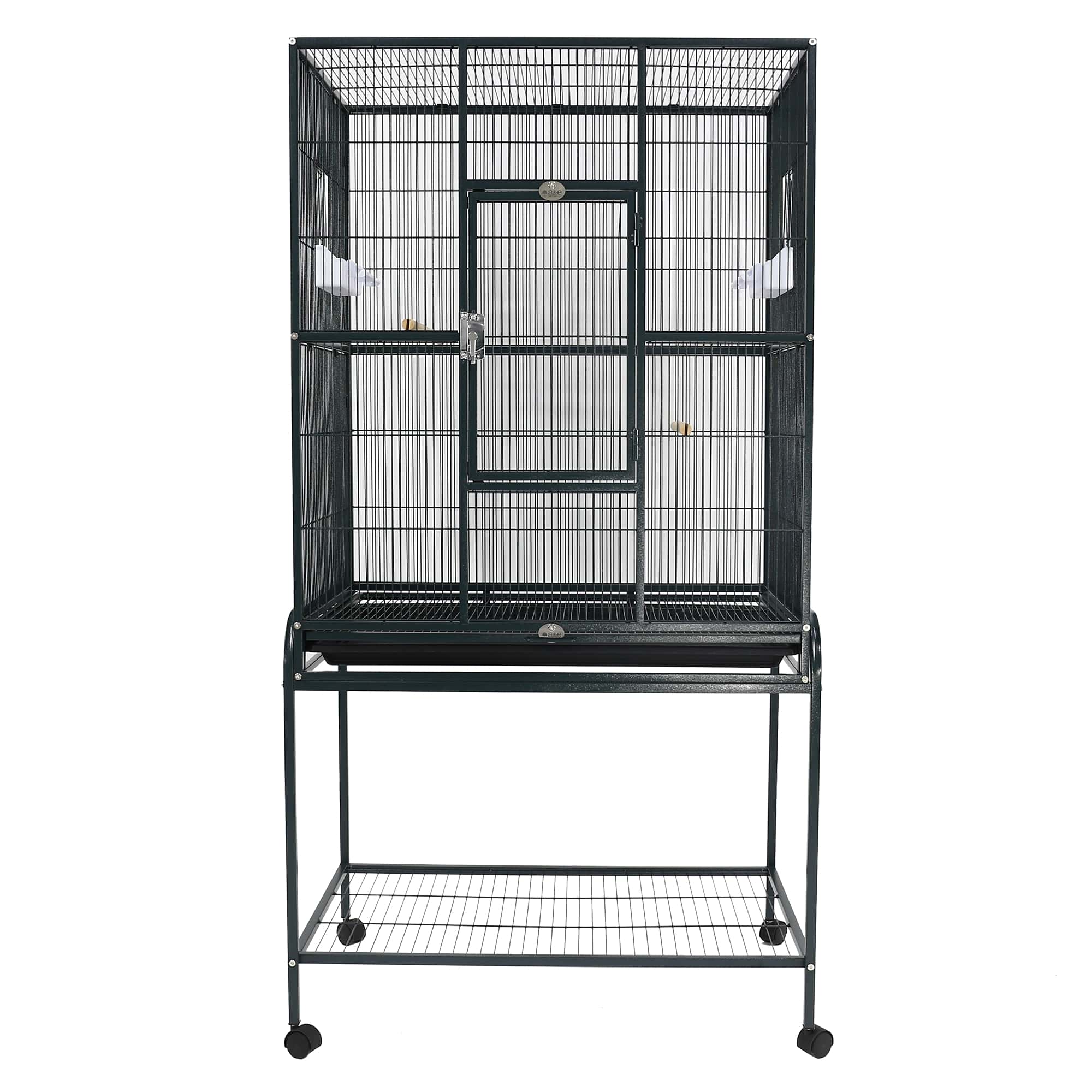 Aande Cage Co 31'X20' Flight Cage And Stand- Green