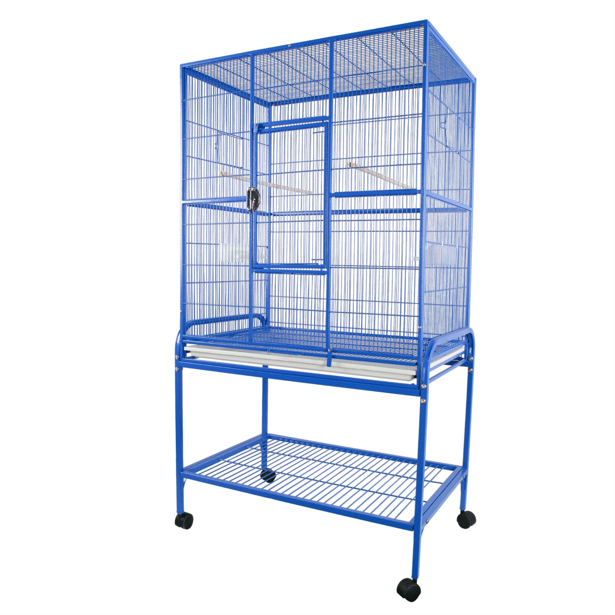 32'X21' Flight Cage & Stand 13221 Blue