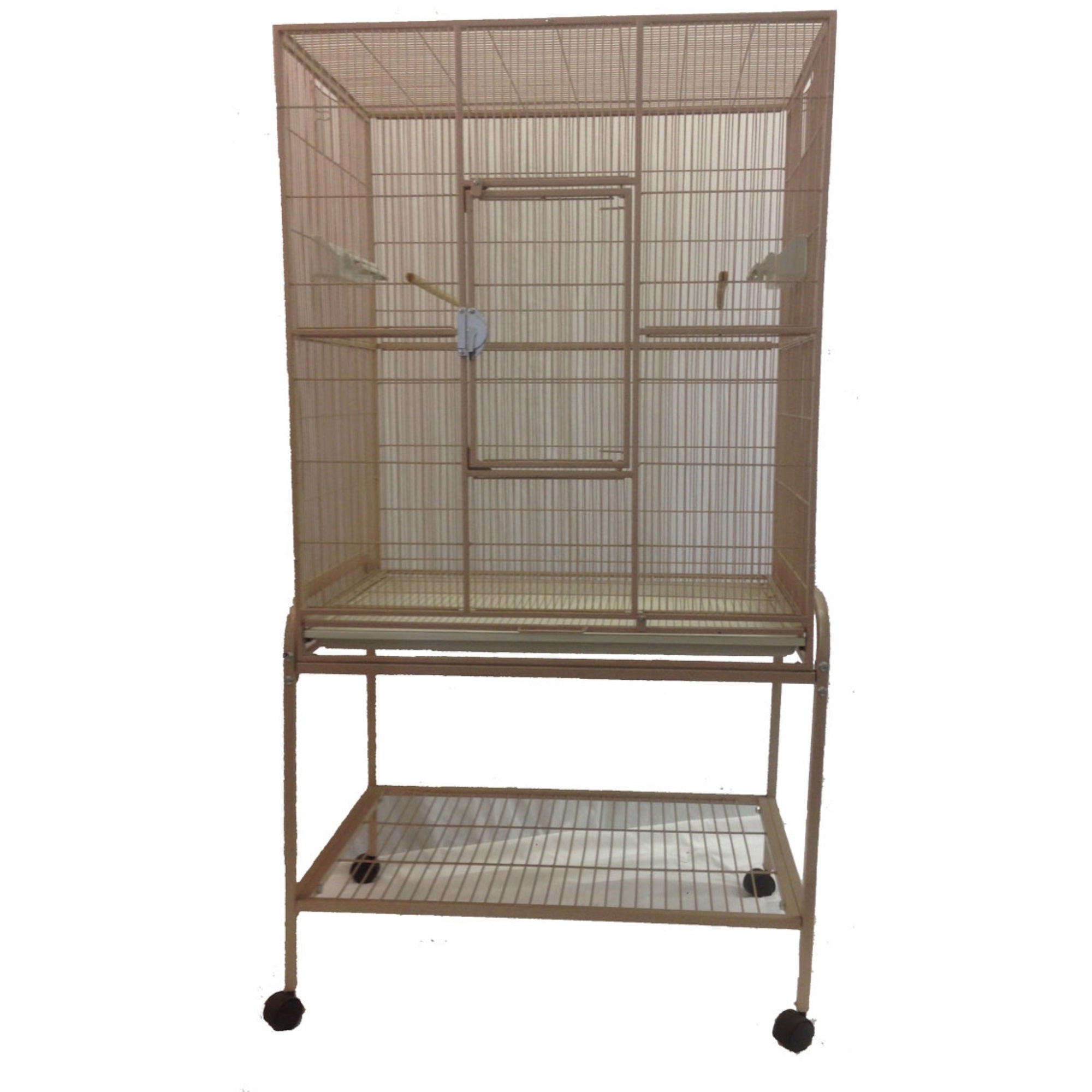 32'X21' Flight Cage & Stand 13221 Sandstone