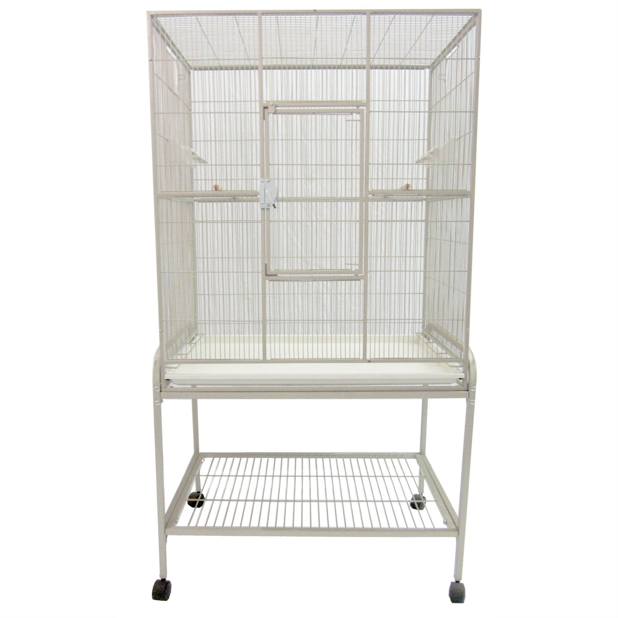 32'X21' Flight Cage & Stand 13221 White