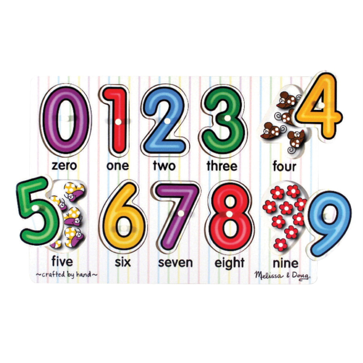 Melissa &Amp; Doug See-Inside Numbers Puzzle