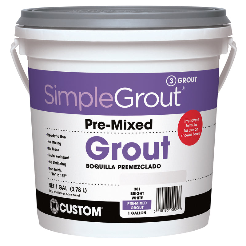 Pre-Mix Grout Brtwht Gl(Pack Of 1)