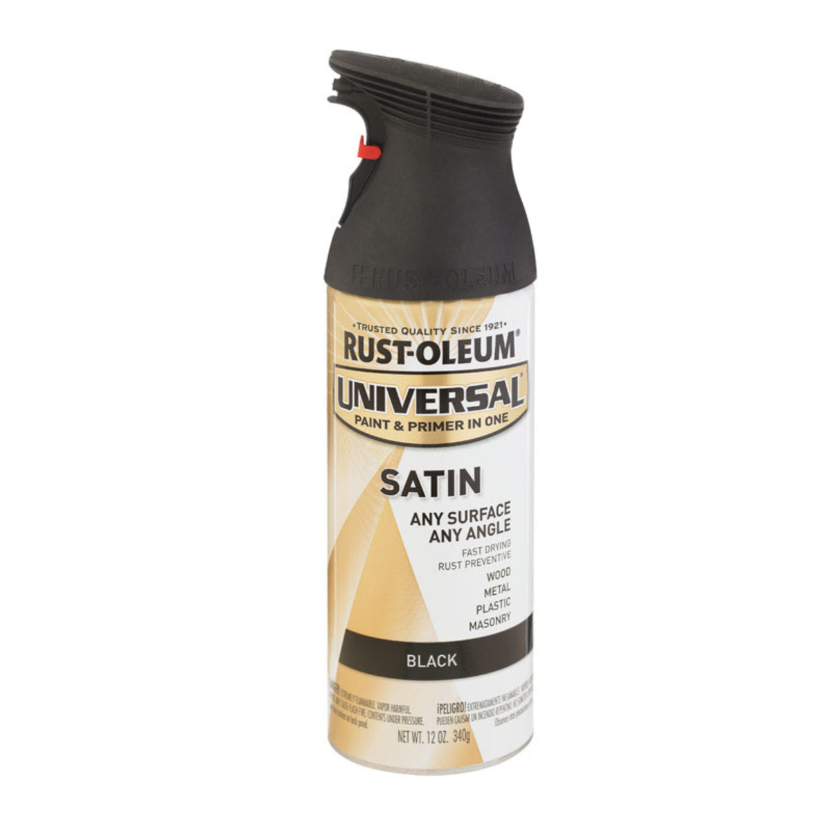Universal Satin Black (Pack Of 6)