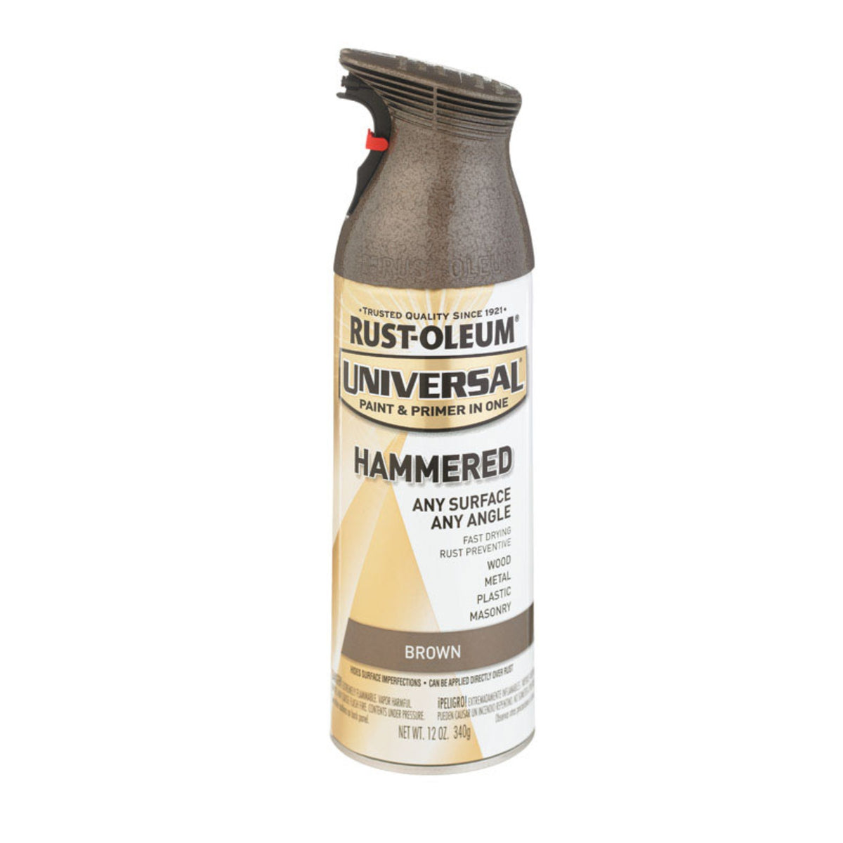 Universal Brown Hammered (Pack Of 6)