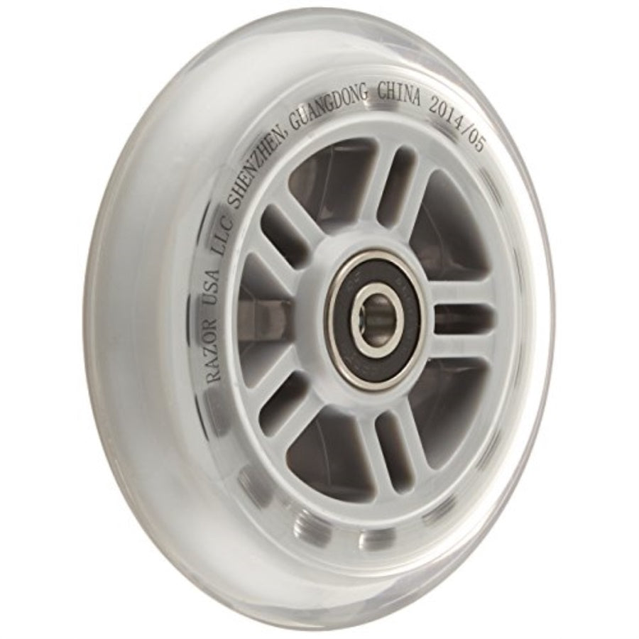 A Scooter Series Wheels With Bearings (Set Of 2) - Clear