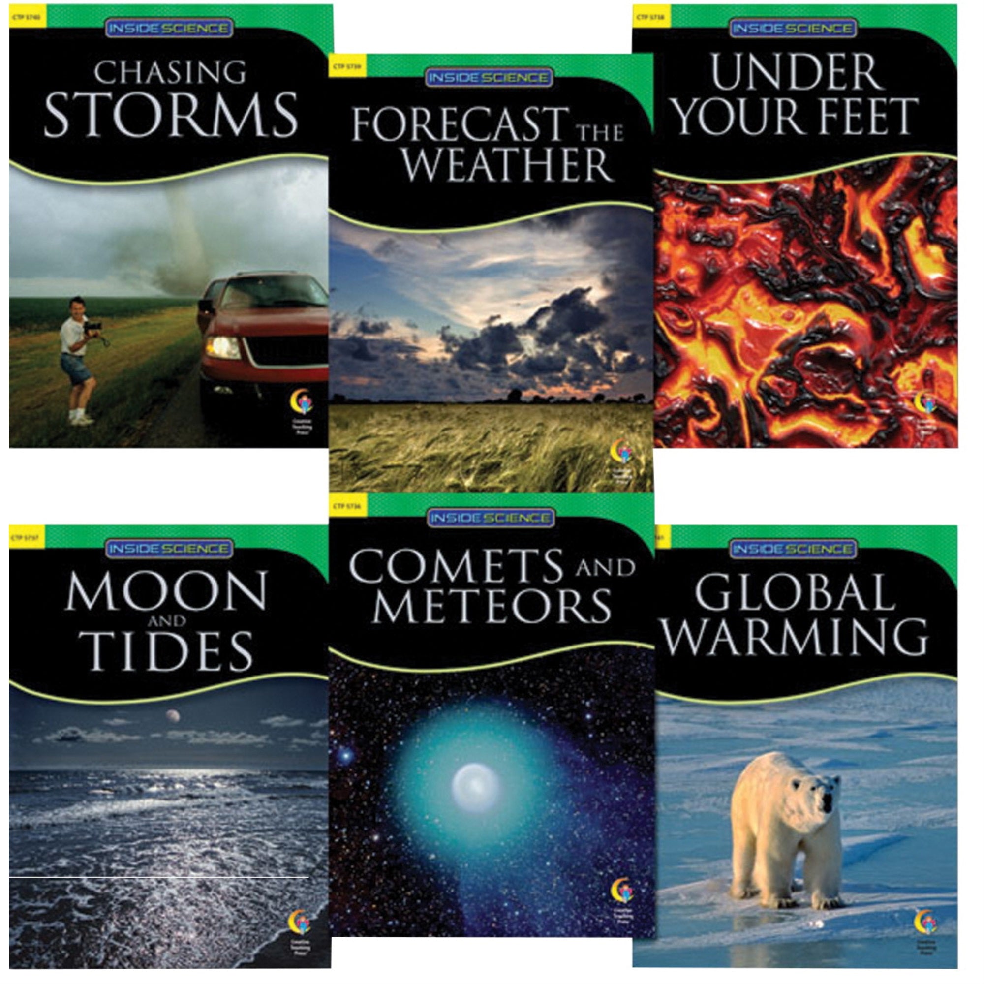 Creative Teaching Press Earth And Space Science Variety Pack, Set Of 6