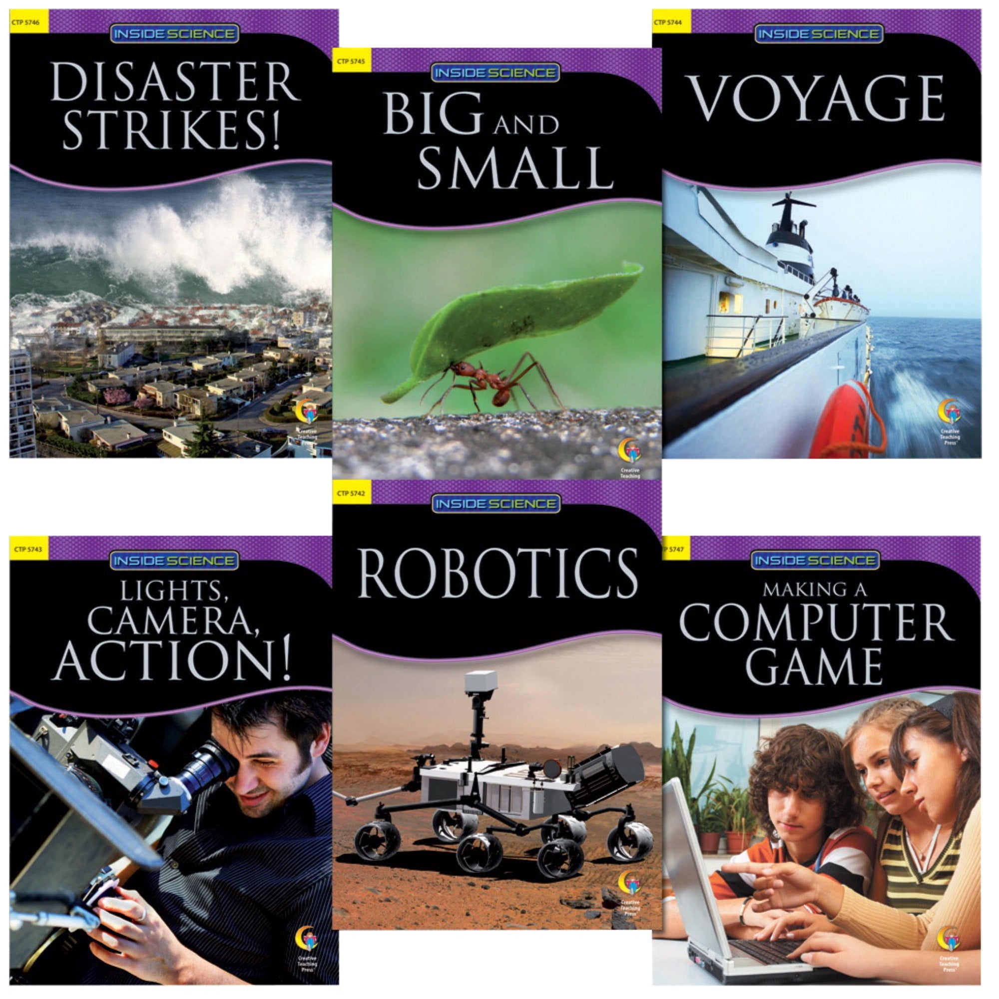 Creative Teaching Press Science And Technology Variety Pack, Set Of 6