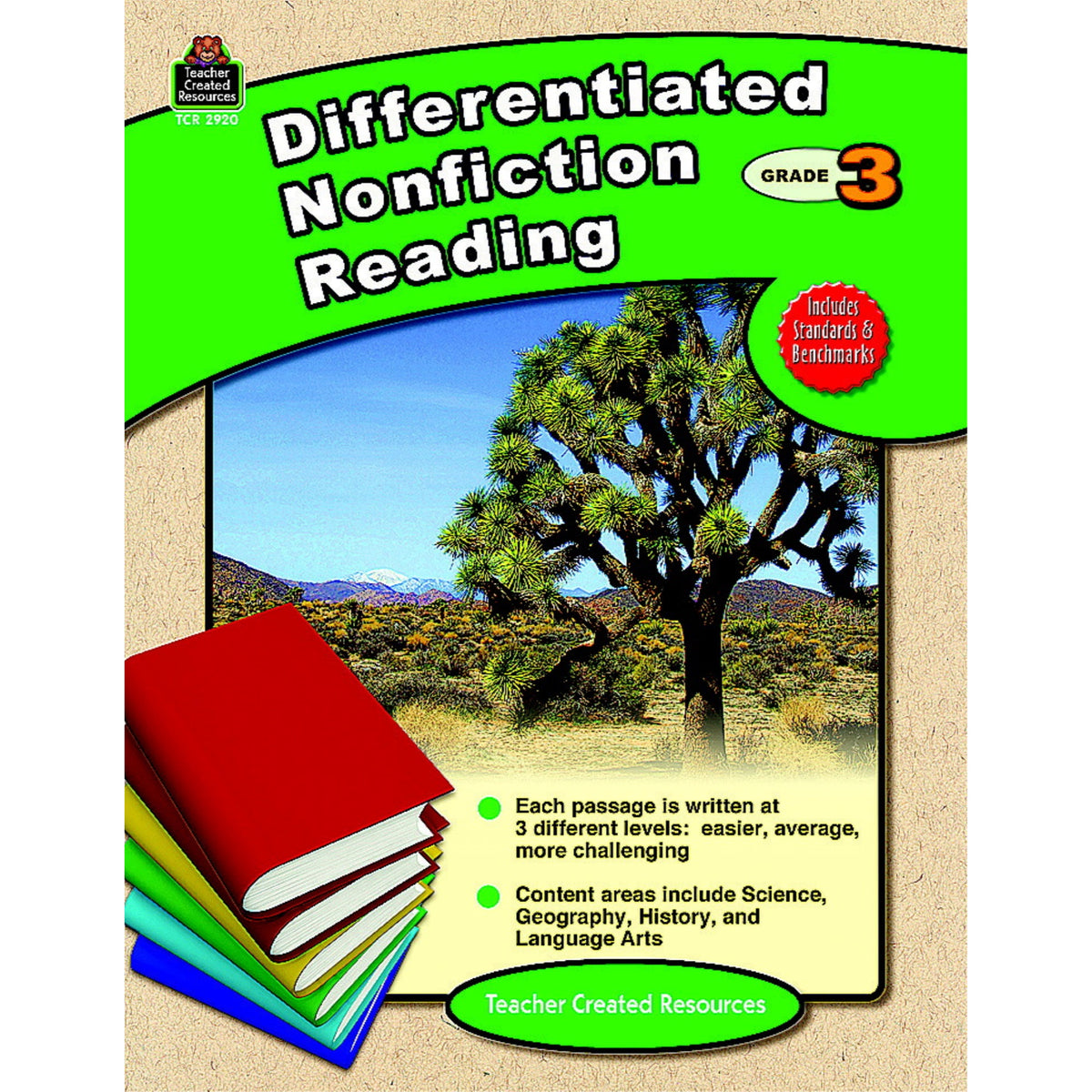 Teacher Created Resources Differentiated Nonfiction Reading Grade 3